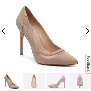 Mix No.6 Trisha Mesh Suede Heel